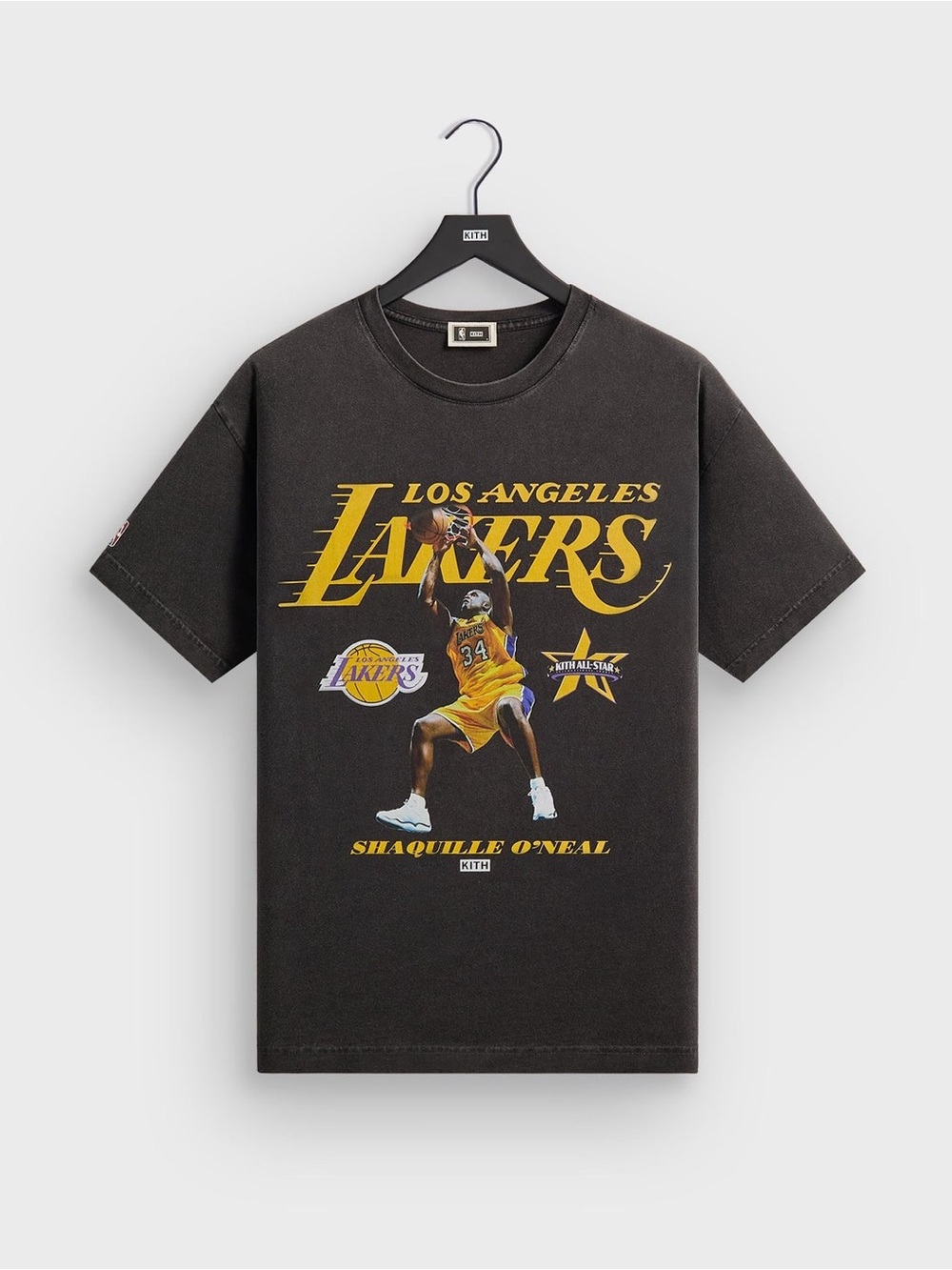 Kith for NBA All-Star Los Angeles Lakers Shaquille O'Neal Vintage Tee Shaq XL
